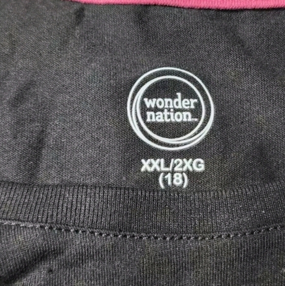 Wonder Nation Just Be You Long Sleeve Graphic Tee Shirts XXL/2XG - Picture 2 of 2